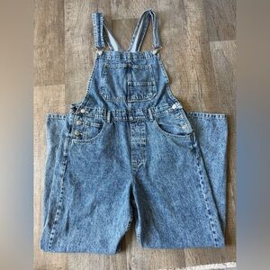 Free People Denim Overalls